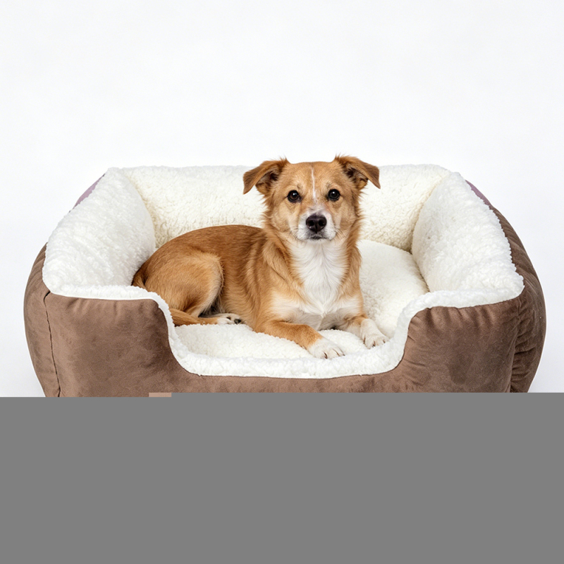 Manufacturer Wholesale Custom Logo Comfortable Cat Dog Bed Luxury