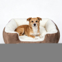 Manufacturer Wholesale Custom Logo Comfortable Cat Dog Bed Luxury