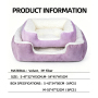 Manufacturer Wholesale Custom Logo Comfortable Cat Dog Bed Luxury