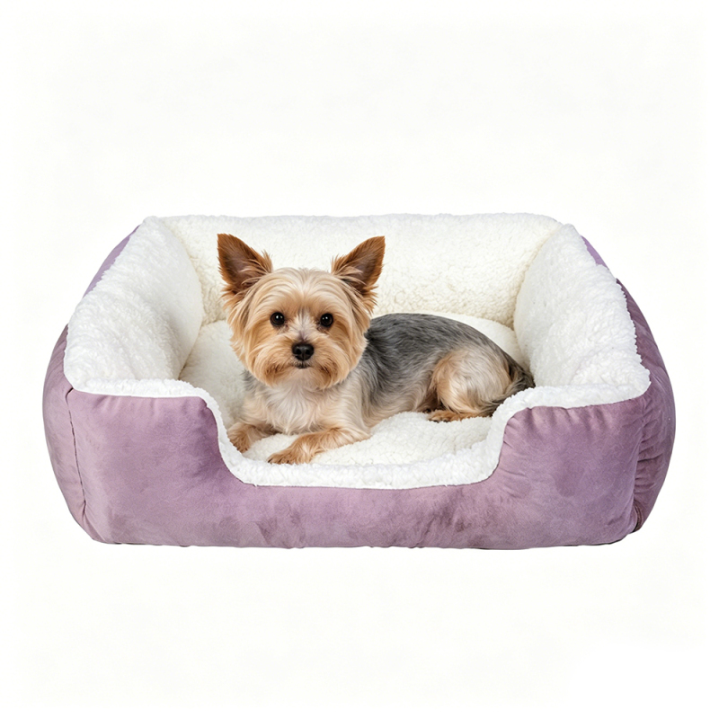 Manufacturer Wholesale Custom Logo Comfortable Cat Dog Bed Luxury