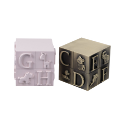 Manufacturer wholesale luxury design copper iron custom pet urns for ashes