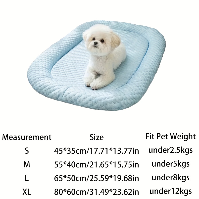 Manufacturer Wholesale Blue Green Breathable Pet Dog Cooling Mat