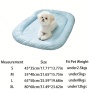 Manufacturer Wholesale Blue Green Breathable Pet Dog Cooling Mat