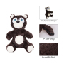 Manufacturer wholesale cute bear squeak soft dog PV plush toys