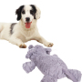 Manufacturer wholesale cute bear squeak soft dog PV plush toys