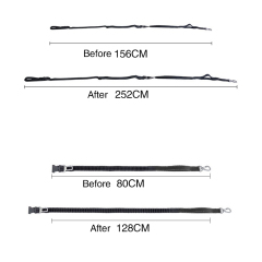 Manufacturer wholesale nylon adjustable 2 in 1 seat belt dog collar and leash set