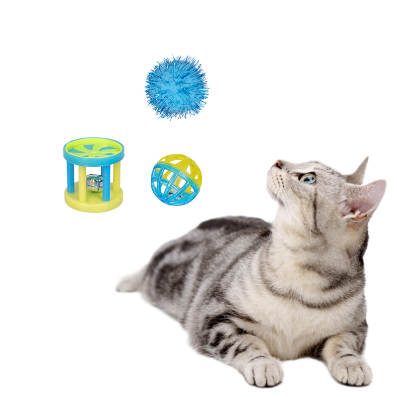Manufacturer Wholesale Plush Mouse Ball Toy Set Cats Product