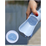 Manufacturer wholesale travel outdoor portable dog water bottle bone shape