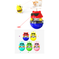 Manufacturer wholesale multi-colors electric cat tumbler laser toy