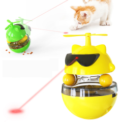 Manufacturer wholesale multi-colors electric cat tumbler laser toy