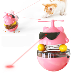 Manufacturer wholesale multi-colors electric cat tumbler laser toy