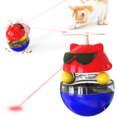 Manufacturer wholesale multi-colors electric cat tumbler laser toy