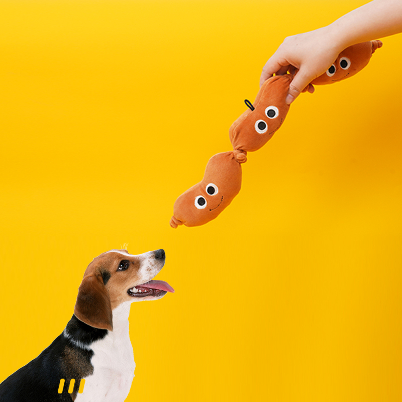 Manufacturer Wholesale Custom Logo Food Design Dog Plush Toys