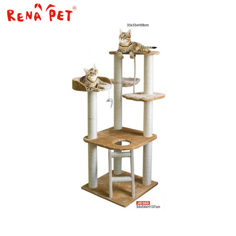 Specification Scratcher Condo Climb Rope Cat Tree Large