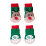 Wholesale Christmas Warm Anti Slip Pet Dog Cat Socks