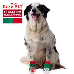 Wholesale Christmas Warm Anti Slip Pet Dog Cat Socks