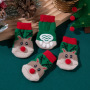 Wholesale Christmas Warm Anti Slip Pet Dog Cat Socks