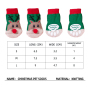 Wholesale Christmas Warm Anti Slip Pet Dog Cat Socks
