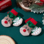 Wholesale Christmas Warm Anti Slip Pet Dog Cat Socks