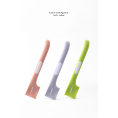 Manufacturer wholesale TPR pink green grey cat pet canning spoon