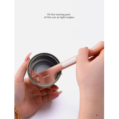 Manufacturer wholesale TPR pink green grey cat pet canning spoon