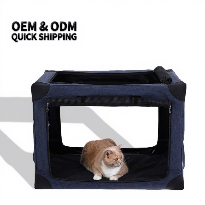 Wholesale Foldable Breathable Travel Car Dog Cat Pet Large Carrier
