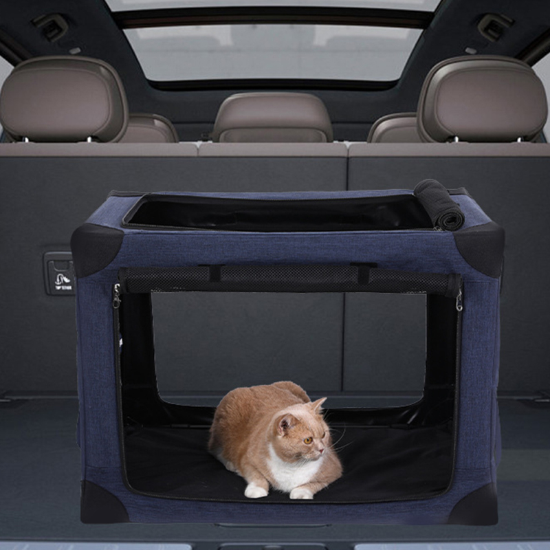 Wholesale Foldable Breathable Travel Car Dog Cat Pet Large Carrier