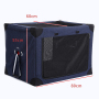 Wholesale Foldable Breathable Travel Car Dog Cat Pet Large Carrier
