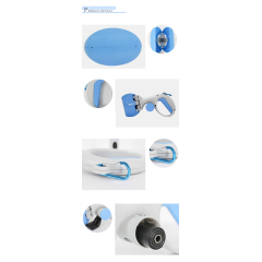 Manufacturer wholesale plastic pet dog poop scooper with dispenser poop bag