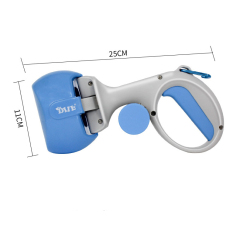 Manufacturer wholesale plastic pet dog poop scooper with dispenser poop bag