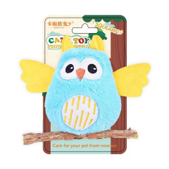 Wholesale Plush Wood Stick Catnip Cat Toys for Indoor Cats