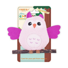 Wholesale Plush Wood Stick Catnip Cat Toys for Indoor Cats