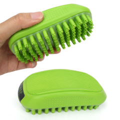 Wholesale Soft TPR Grooming Cat Dog Bath Brush