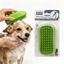 Wholesale Soft TPR Grooming Cat Dog Bath Brush