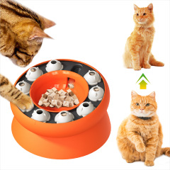 Wholesale Round Washable Food Feeder Cat Puzzle Toy