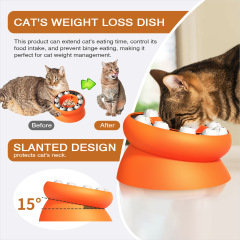 Wholesale Round Washable Food Feeder Cat Puzzle Toy