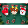 Wholesale Custom Logo Plush Catnip Christmas Cat Toy