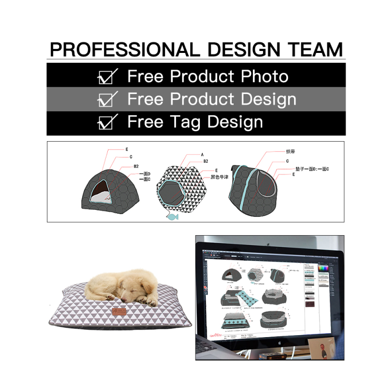 Manufacturer wholesale custom design dog bed bag pet suppliers