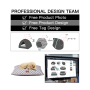 Manufacturer wholesale custom design dog bed bag pet suppliers