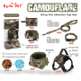 Manufacturer wholesale adjustable cheap pet product dog collar camouflage