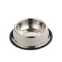 Manufacturer Wholesales custom logo non slip bottom dog pet bowl stainless steel