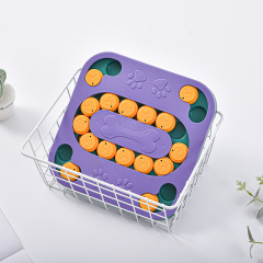 Manufacturer wholesale blue purple pink grey dog smart feeder toy