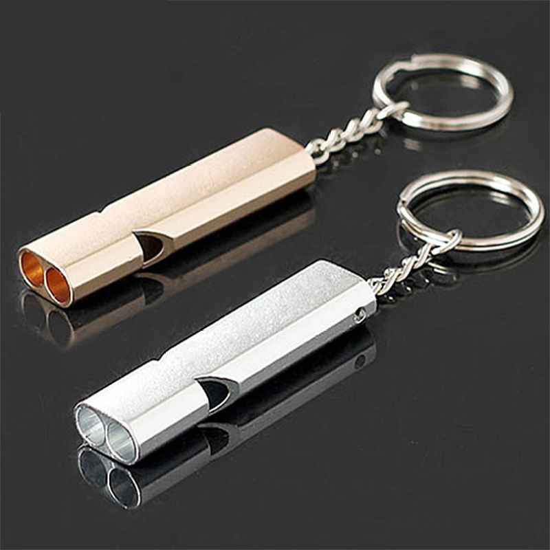 Manufacturer wholesale silver gold pet dog training metal whistle