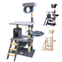 Manufacturer Wholesale Sisal Grey Pet Product Cat Tree Tower