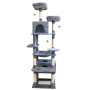 Manufacturer Wholesale Sisal Grey Large Big Pet Product Cat Tree Tower