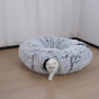 Manufacturer Wholesale Plush Foldable Collapsible Cat Tunnel