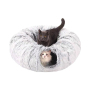 Manufacturer Wholesale Plush Foldable Collapsible Cat Tunnel