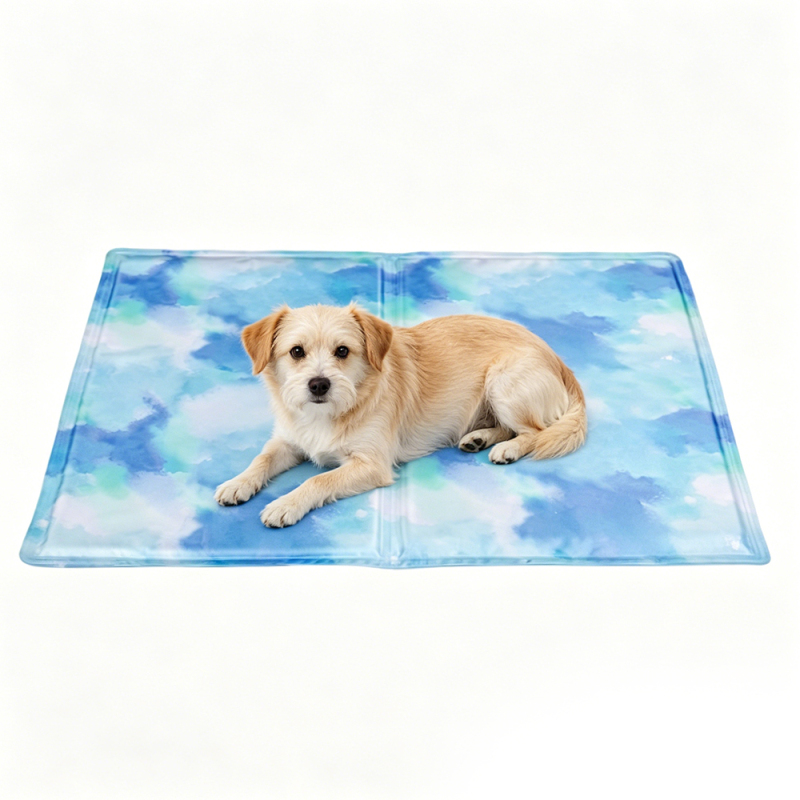 Wholesale Custom Logo Blue Pet Product Dog Cooling Pad