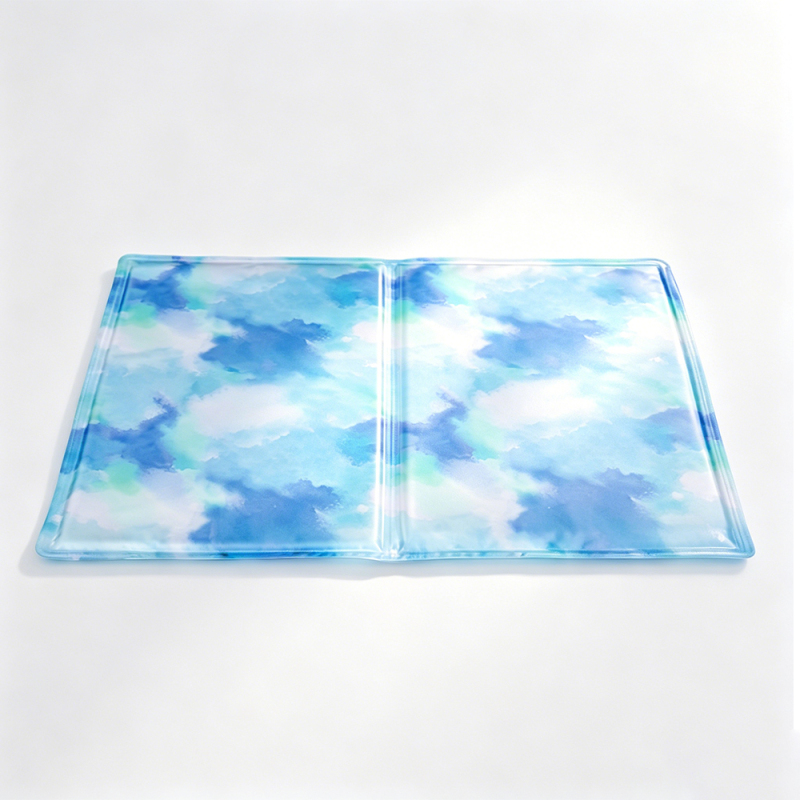 Wholesale Custom Logo Blue Pet Product Dog Cooling Pad