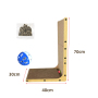 Manufacturer Wholesale L Shape Corrugated Cardboard Cat Scratcher Board